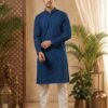 SCF0316-05 Men's Chikan Schiffli Rayon Kurta Pyjama Set